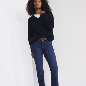 Abercrombie & Fitch 90's Mid Rise Straight Leg Jeans - Curve Love